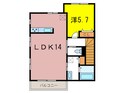 アコード岡本の間取図