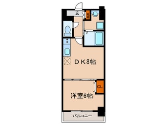 間取図 イクスコート大津駅前