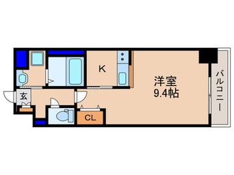 間取図 イクスコート大津駅前