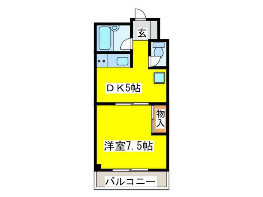 間取図 ISE伊勢住宅旭町7406