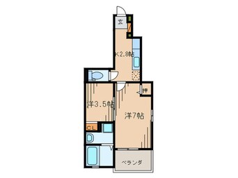 間取図 メゾン森孝Ⅰ