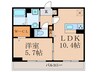 ジラソーレ 1LDKの間取り