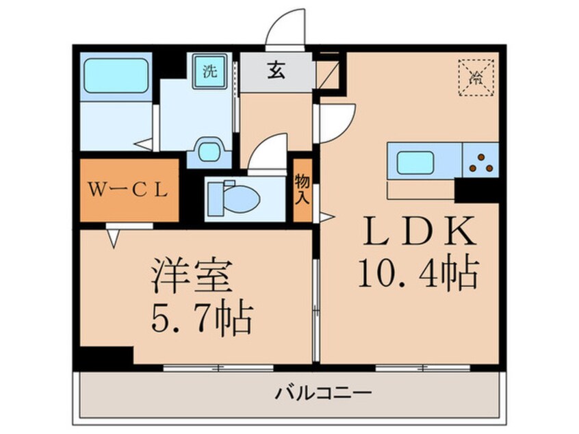間取図 ジラソーレ