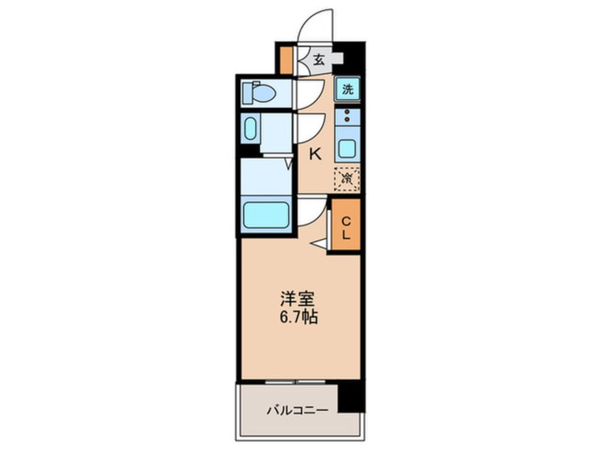 間取図 ソルテラス京都JUJO華(302)