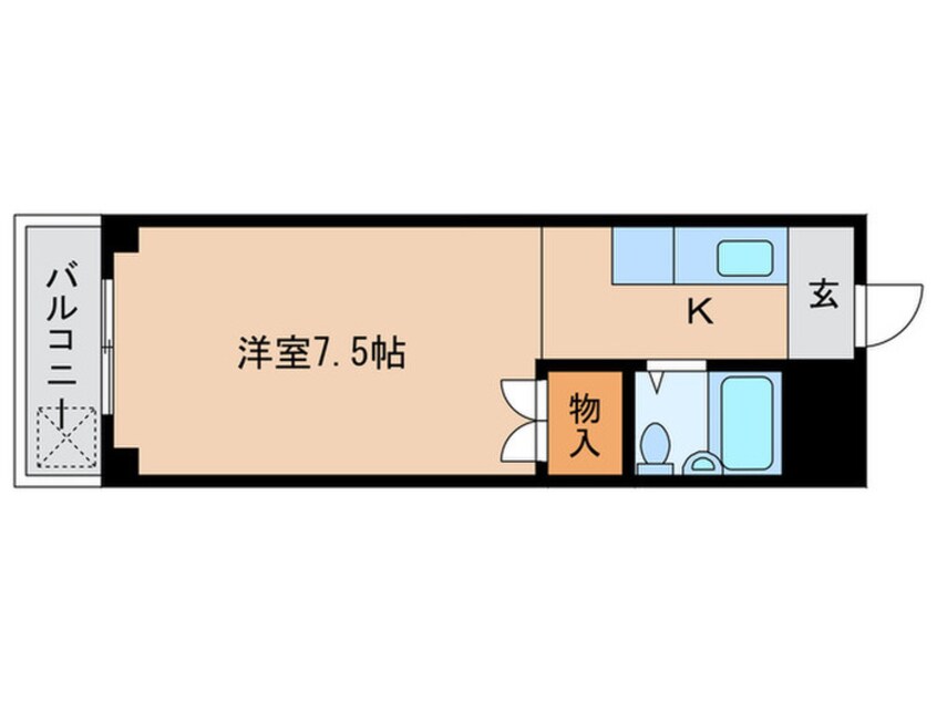 間取図 メゾン・ド・フォーレスト