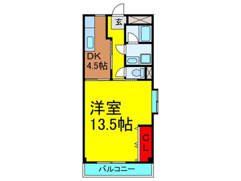 間取図 コーポフォレスト