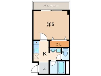 間取図 フォルム浦風町