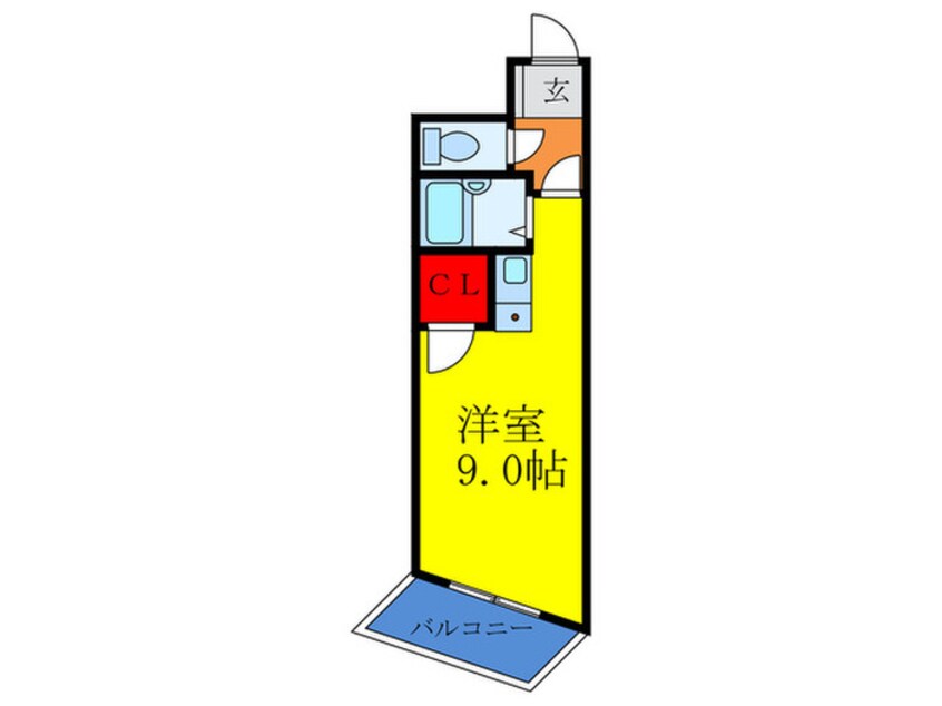 間取図 大橋マンション