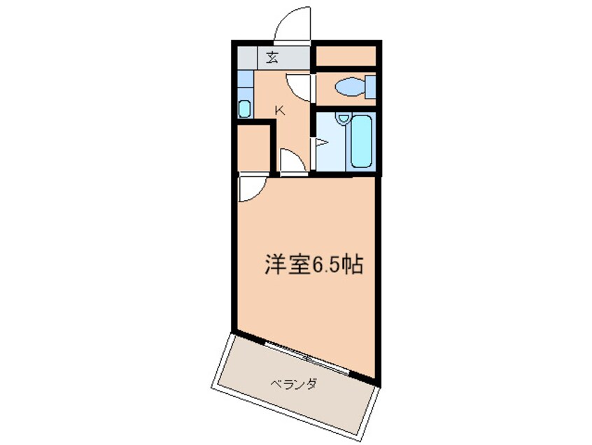 間取図 大橋マンション