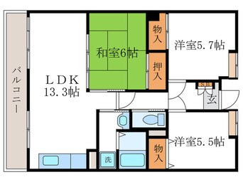 間取図 ステイウィズＫ