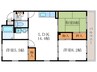 ステイウィズＫ 3LDKの間取り