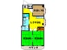 辻川ビル 3LDKの間取り