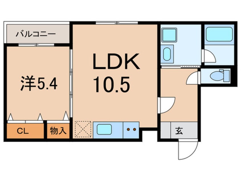 間取図 アークメゾン王子公園