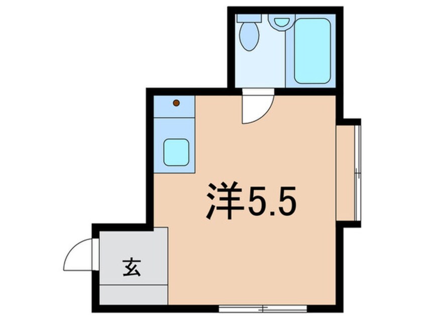間取図 エレガンス今津駅前