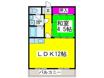 間取図 キングスコート