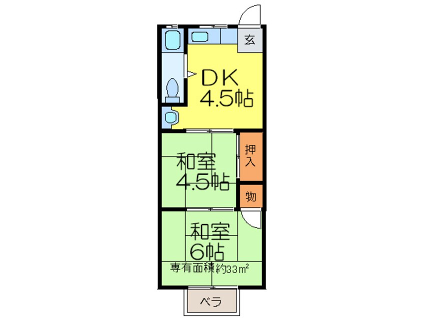 間取図 清和ﾏﾝｼｮﾝ