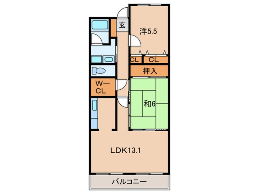 間取図 エクセレント