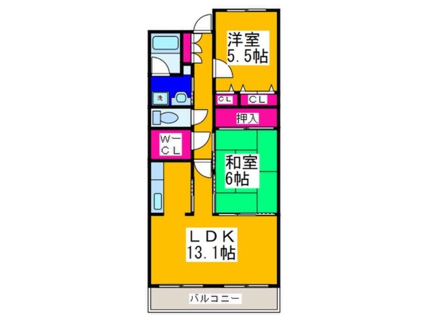 間取図 エクセレント