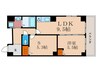 フルール川端 1LDK+Sの間取り