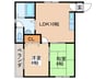 マイプラザ田島 2LDKの間取り