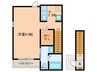 ラフォレスタ 1Kの間取り