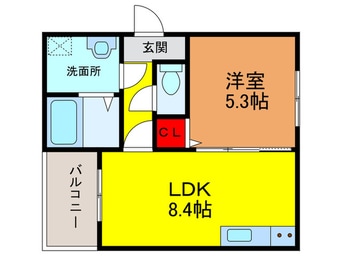 間取図 グランデ大宮通