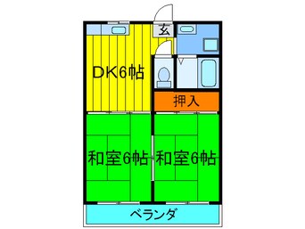 間取図 ＭＩＷＡ第３ビル