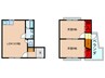 岡山４丁目借家 2LDKの間取り