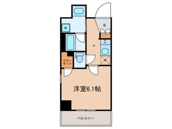 間取図 アスヴェル京都西七条(703)