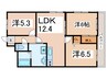 フェニックスロベニュ－ 3LDKの間取り