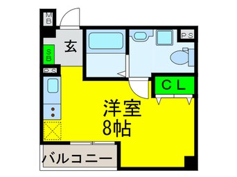 間取図 オリエントシティ・K