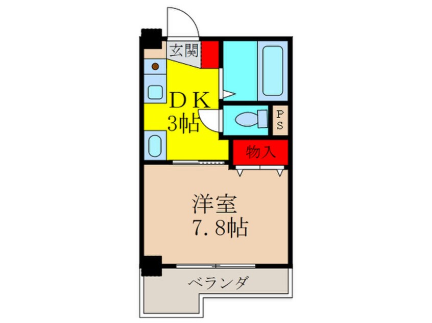 間取図 マンション てりは