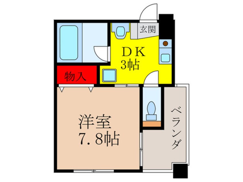 間取図 マンション てりは