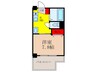 マンション てりは 1Kの間取り
