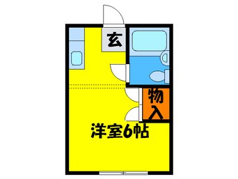 間取図 梶ﾏﾝｼｮﾝ