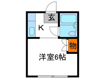 間取図 梶ﾏﾝｼｮﾝ