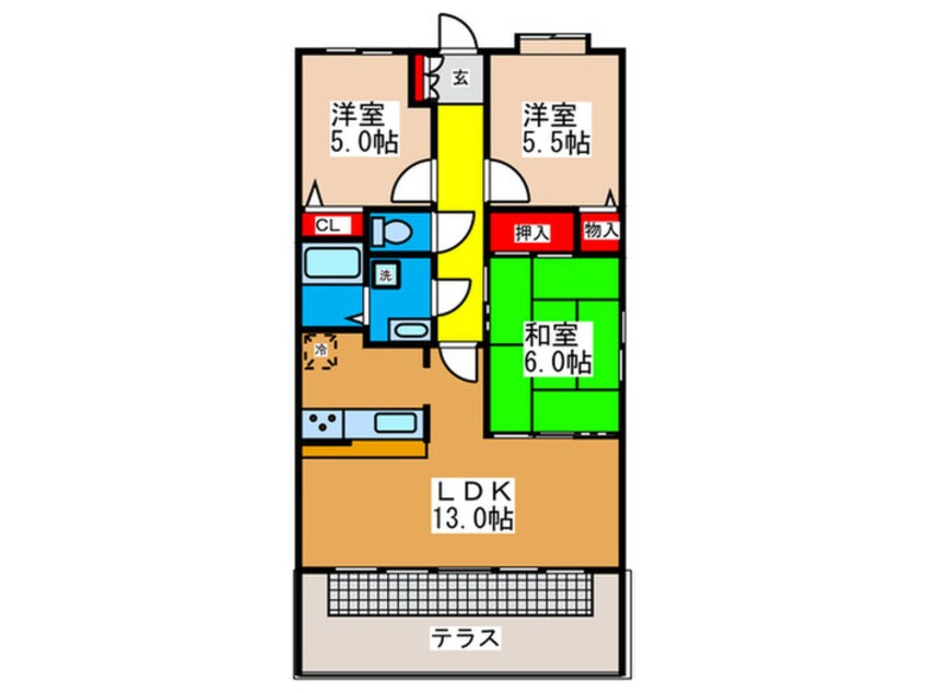 間取図 ソニオ２１