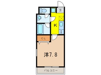 間取図 ロクサーヌ浜甲子園