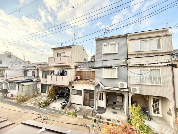 室内からの展望 小倉町南堀池67-33テラスハウス