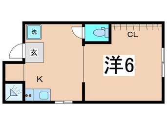 間取図 パレスハイツ