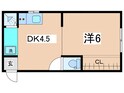 パレスハイツの間取図