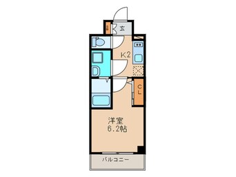 間取図 ｴｽﾘｰﾄﾞ福島ﾌﾞﾚｲﾌﾞ(304)