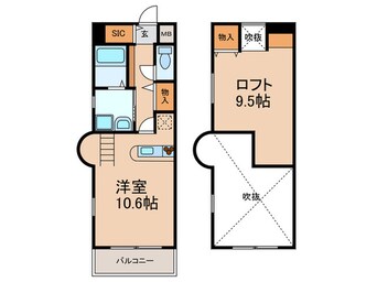 間取図 ヴェール・カステージュ