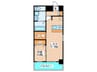 Ｌａ　ＣＡＳＡ玉造 1LDKの間取り