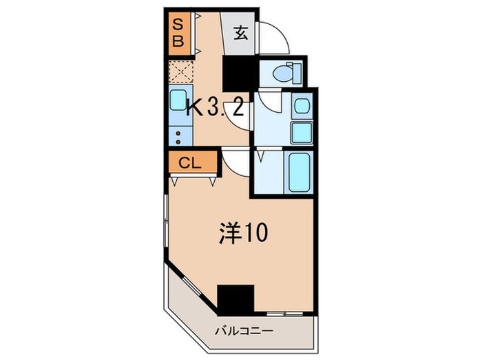 間取り図 ラルーチェ新長田
