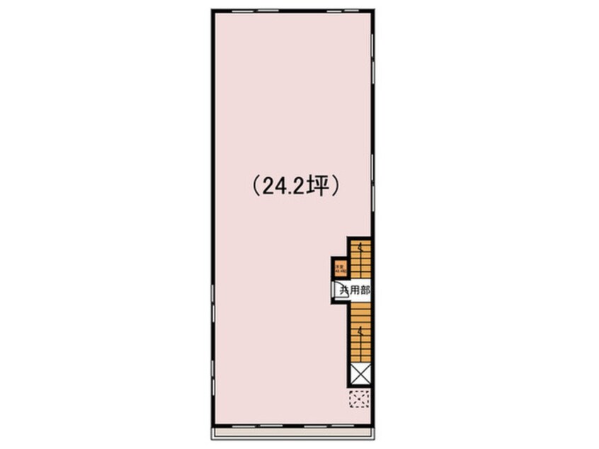 間取図 大正バレエスタジオ