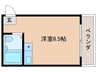 グランシャトー寺田町 1Rの間取り