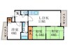 ロ－ファス小島 3LDKの間取り