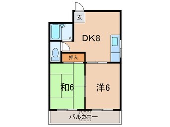 間取図 リアルティ本多聞II