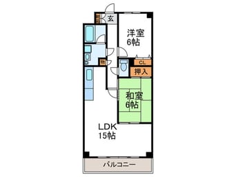 間取図 バリュ－コ－ト壱番館